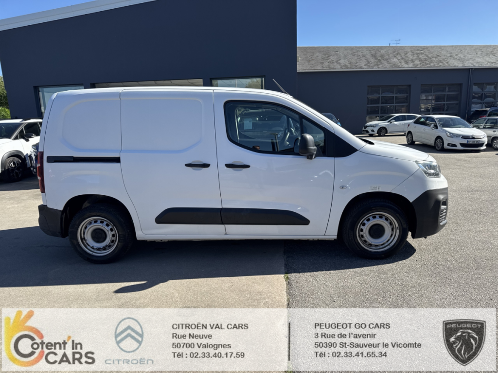 Citroën Berlingo (3) Taille M 650kg BlueHDi 100 S&S BVM Club