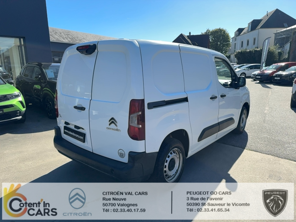 Citroën Berlingo (3) Taille M 650kg BlueHDi 100 S&S BVM Club