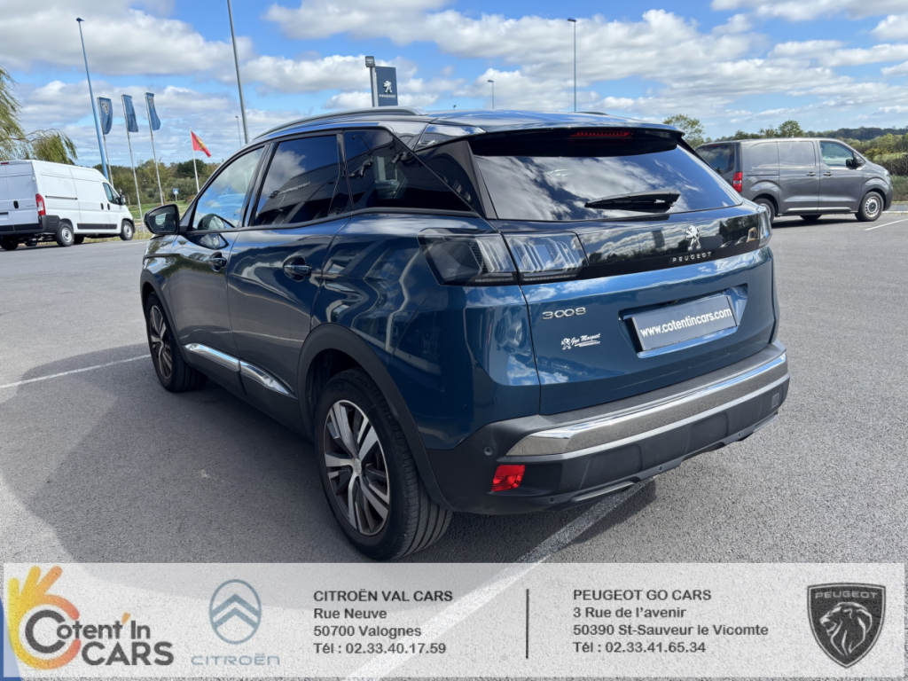 Peugeot 3008 BlueHDi 130 S&S Allure Pack 5 portes  (oct. 2020) (co2 130)