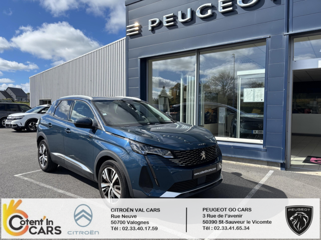 Peugeot 3008 BlueHDi 130 S&S Allure Pack 5 portes  (oct. 2020) (co2 130)