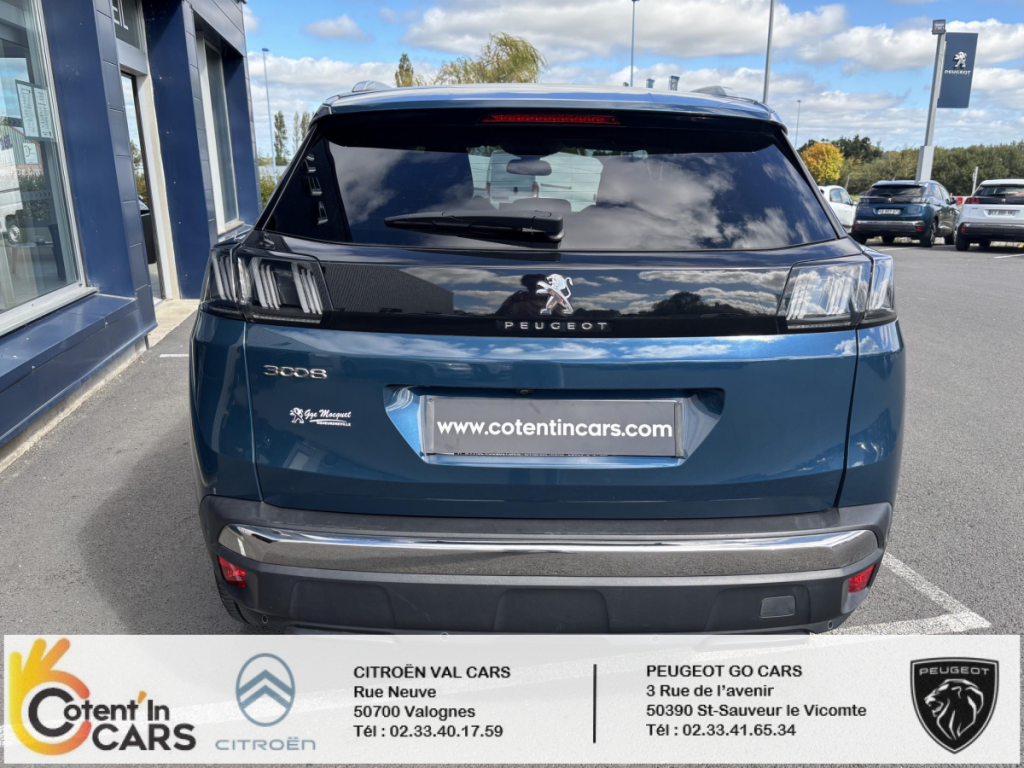Peugeot 3008 BlueHDi 130 S&S Allure Pack 5 portes  (oct. 2020) (co2 130)
