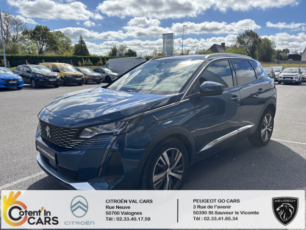 Peugeot 3008 BlueHDi 130 S&S Allure Pack 5 portes  (oct. 2020) (co2 130)