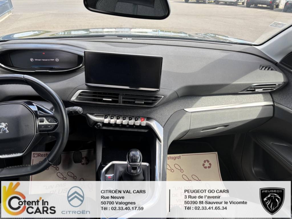 Peugeot 3008 BlueHDi 130 S&S Allure Pack 5 portes  (oct. 2020) (co2 130)
