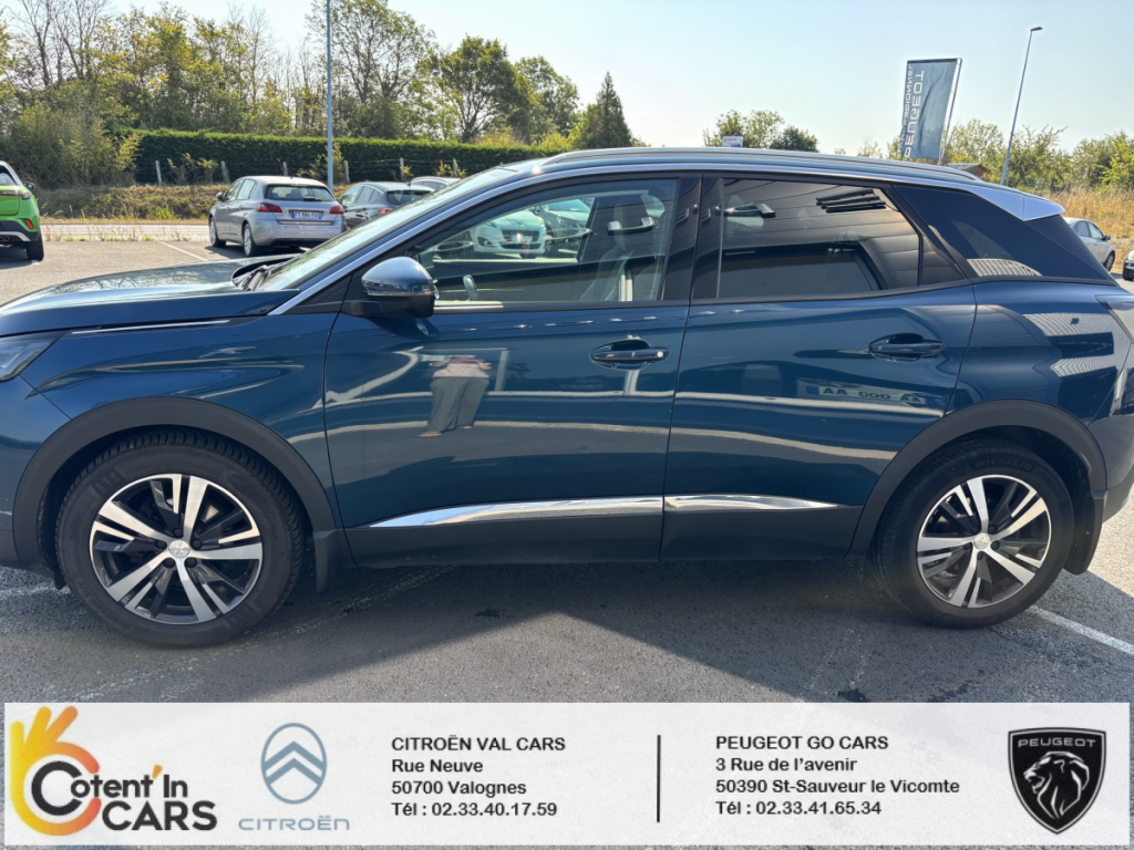 Peugeot 3008 BlueHDi 130 S&S EAT8 Allure 5 portes  (juin 2021) (co2 135)