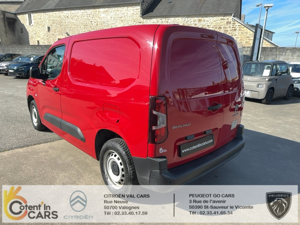 Citroën Berlingo Van (3) M 650kg BlueHDi 75 S&S BVM Club