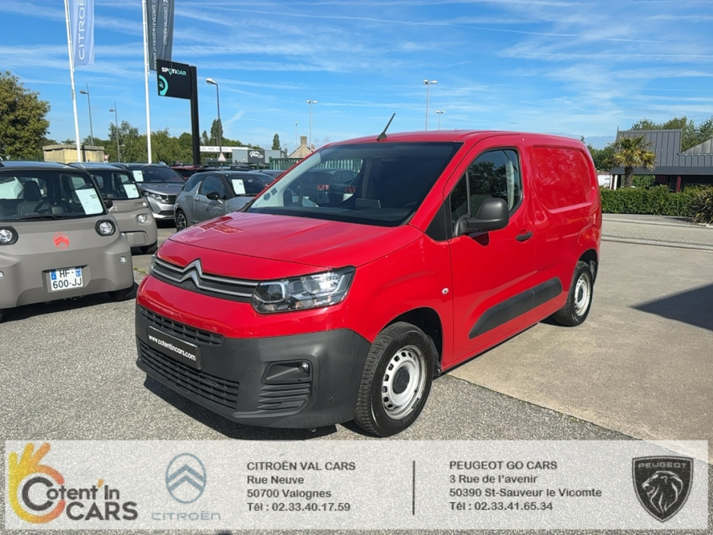 Citroën Berlingo Van (3) M 650kg BlueHDi 75 S&S BVM Club
