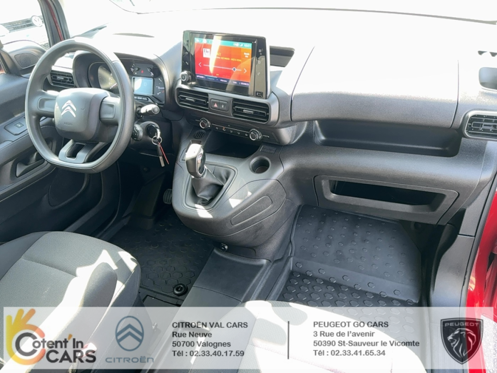 Citroën Berlingo Van (3) M 650kg BlueHDi 75 S&S BVM Club