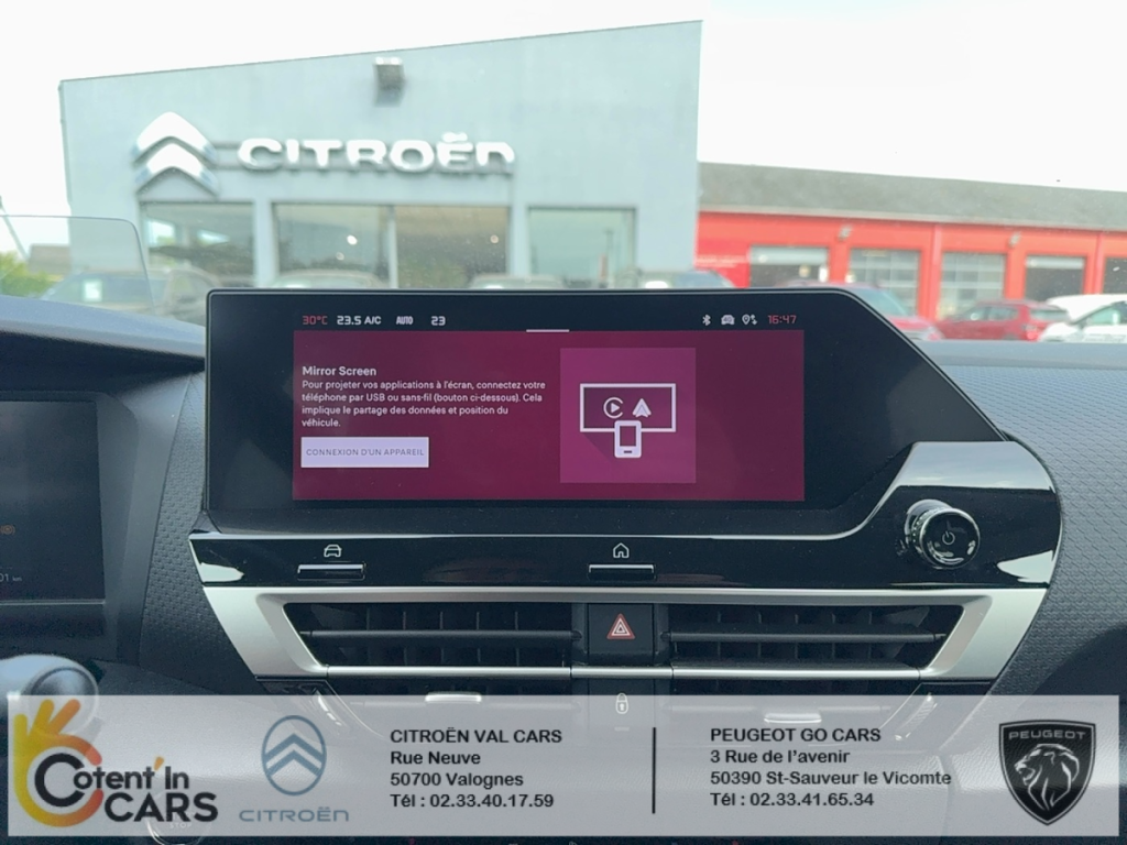Citroën C4 (3) Hybride 136 e-DSC6 MAX
