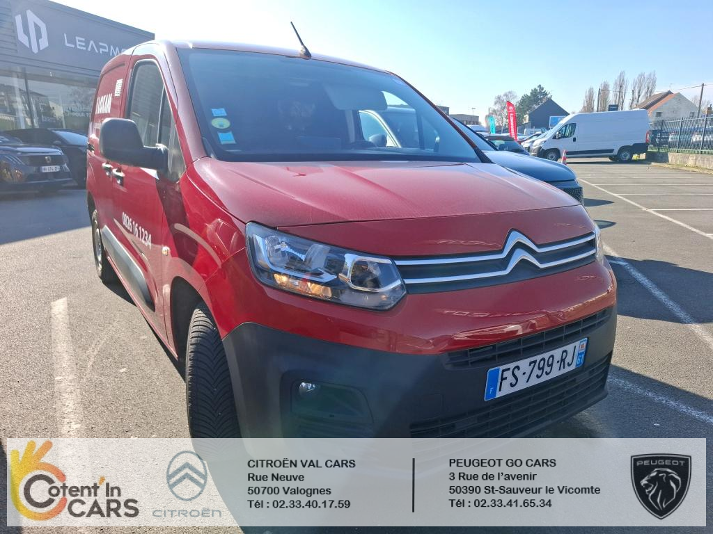 Citro&euml;n Berlingo Van (3) M 650kg BlueHDi 75 S&S BVM Club