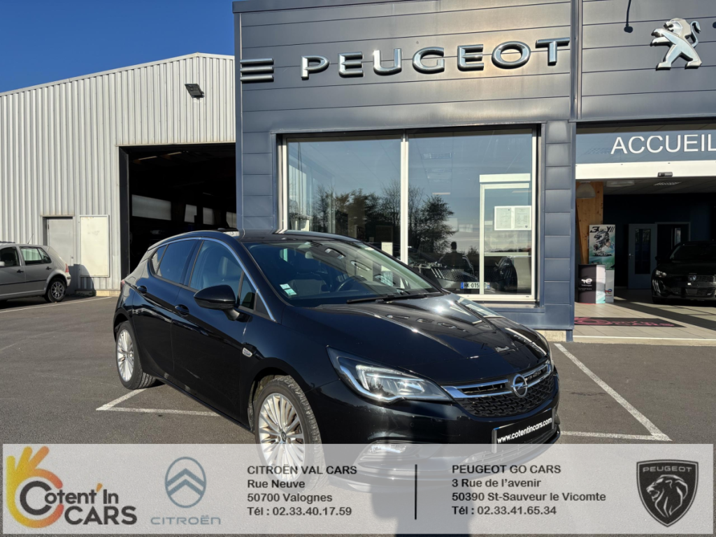 Opel ASTRA 1.6 CDTI 136 ch S/S Cosmo 5 portes  (juin 2014) (co2 110)