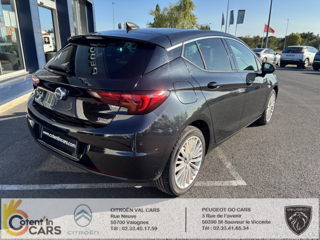 Opel ASTRA 1.6 CDTI 136 ch S/S Cosmo 5 portes  (juin 2014) (co2 110)