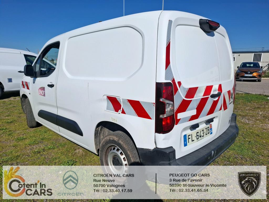 Citroën Berlingo (3) Taille M 650kg BlueHDi 100 S&S BVM Club