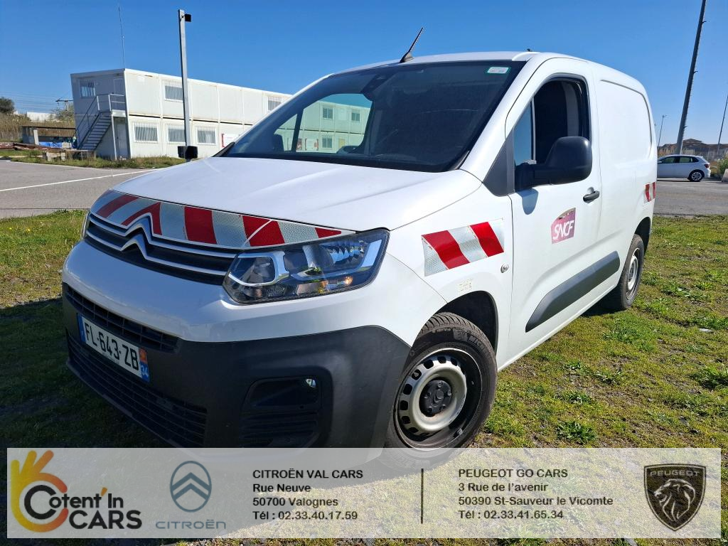 Citroën Berlingo (3) Taille M 650kg BlueHDi 100 S&S BVM Club