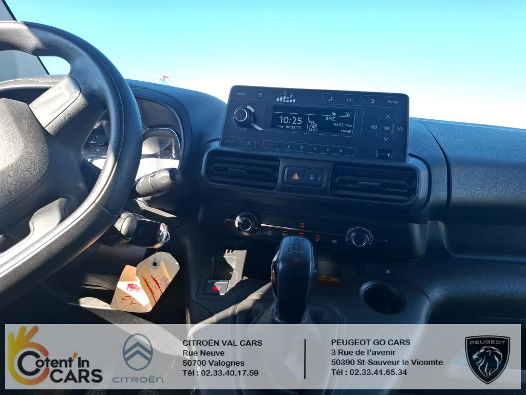 Citroën Berlingo (3) Taille M 650kg BlueHDi 100 S&S BVM Club