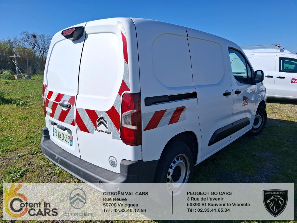 Citroën Berlingo (3) Taille M 650kg BlueHDi 100 S&S BVM Club