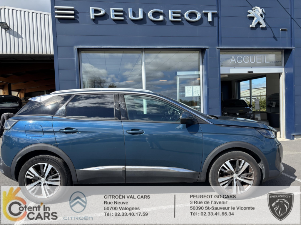 Peugeot 3008 BlueHDi 130 S&S Allure Pack 5 portes  (oct. 2020) (co2 130)