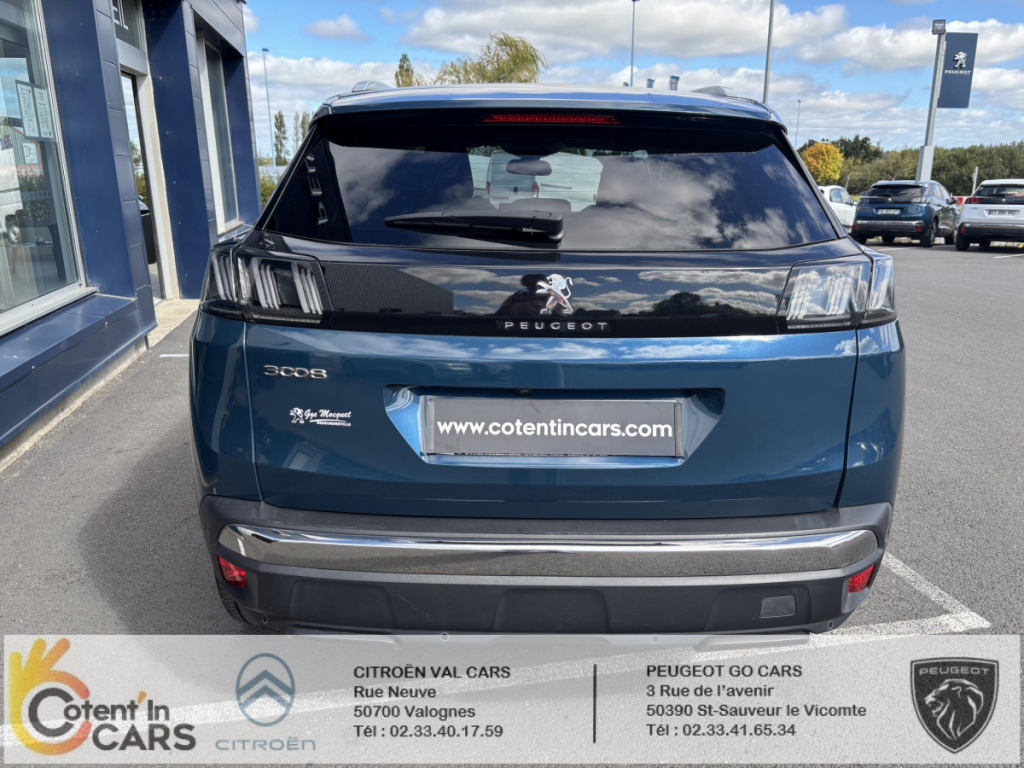 Peugeot 3008 BlueHDi 130 S&S Allure Pack 5 portes  (oct. 2020) (co2 130)