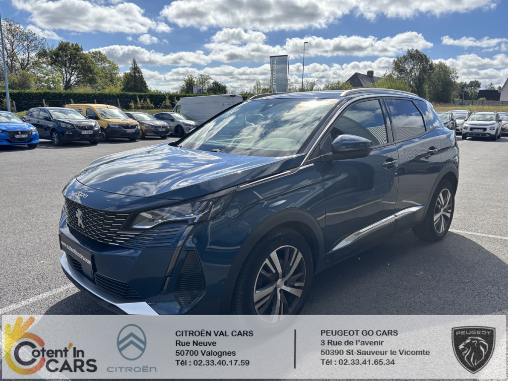 Peugeot 3008 BlueHDi 130 S&S Allure Pack 5 portes  (oct. 2020) (co2 130)