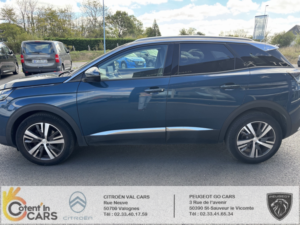 Peugeot 3008 BlueHDi 130 S&S Allure Pack 5 portes  (oct. 2020) (co2 130)