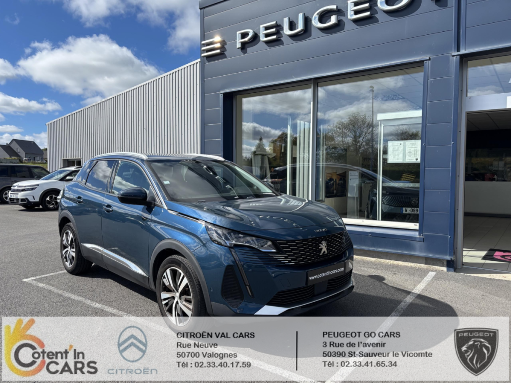 Peugeot 3008 BlueHDi 130 S&S Allure Pack 5 portes  (oct. 2020) (co2 130)